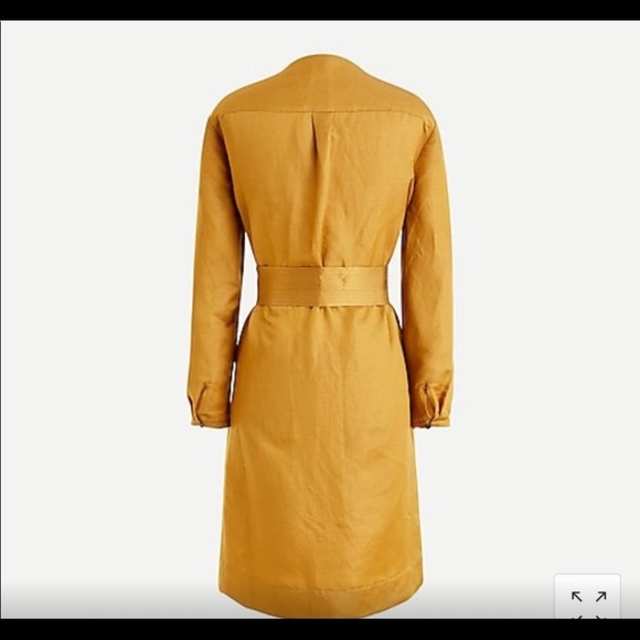 J Crew Linen Blend Cream Midi XS - Picture 2 of 15